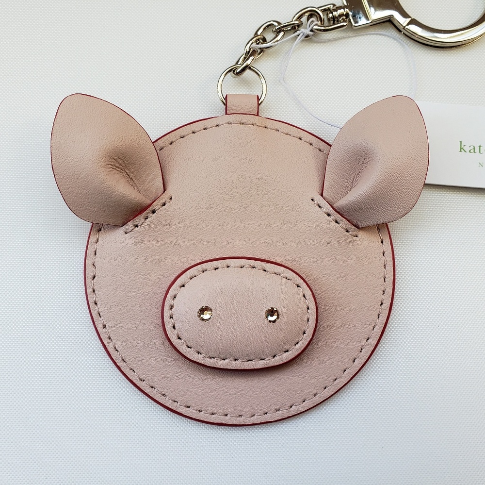๐HP๐ Kate Spade Year of the Pig Keychain NWT - Picture 2 of 5